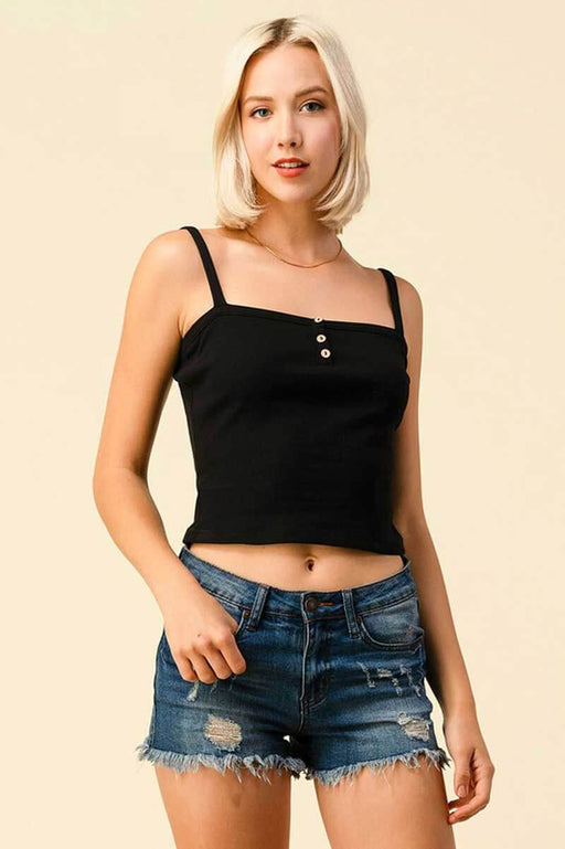 rib tube tops black melt the lady | visionportas.com.br