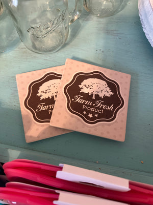 Decorative Coaster - Courtyard Style - Decorative Coasters