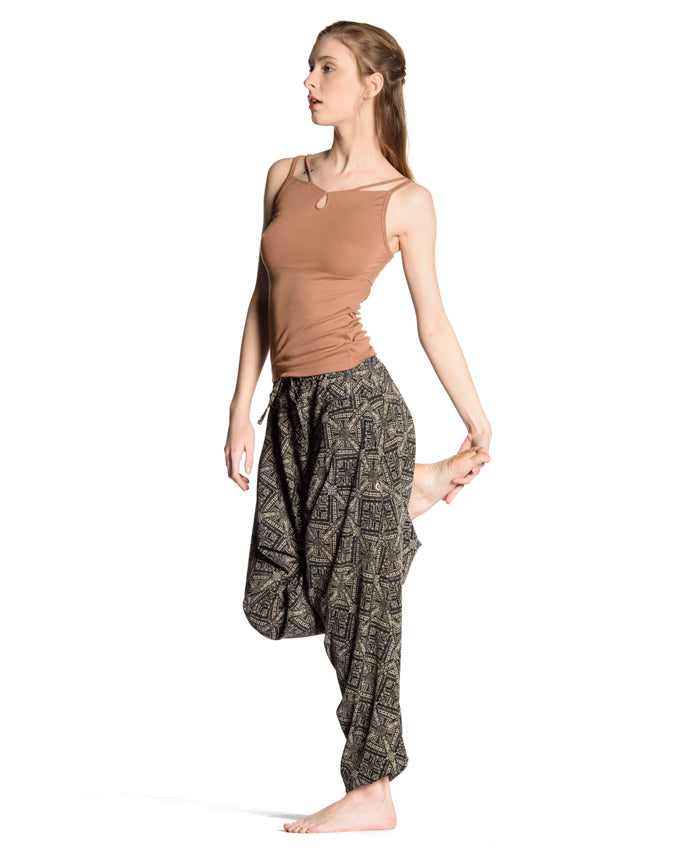 Eastside Harem Pants - Dark Byzantine - Ethnic Patterned ...