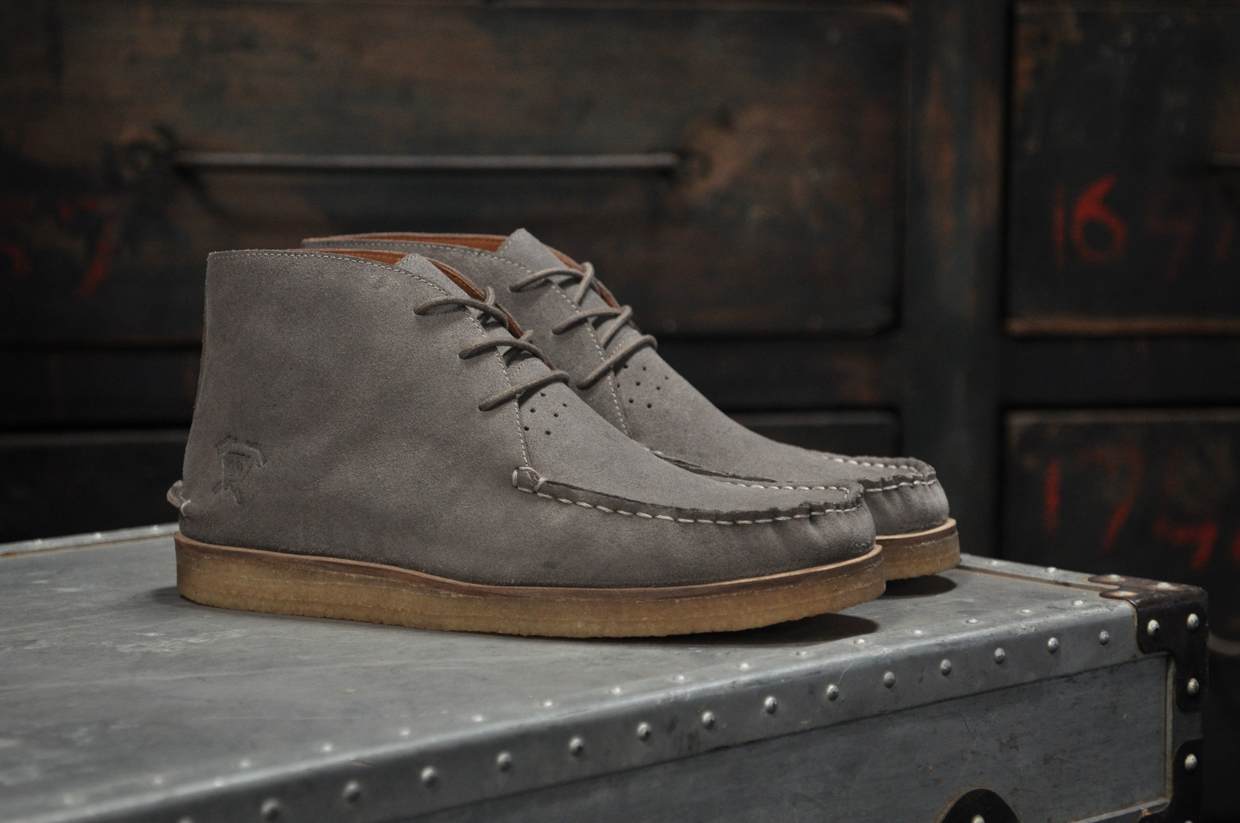 Casual Boot - The Wallace | Grey - Hound and Hammer Boots