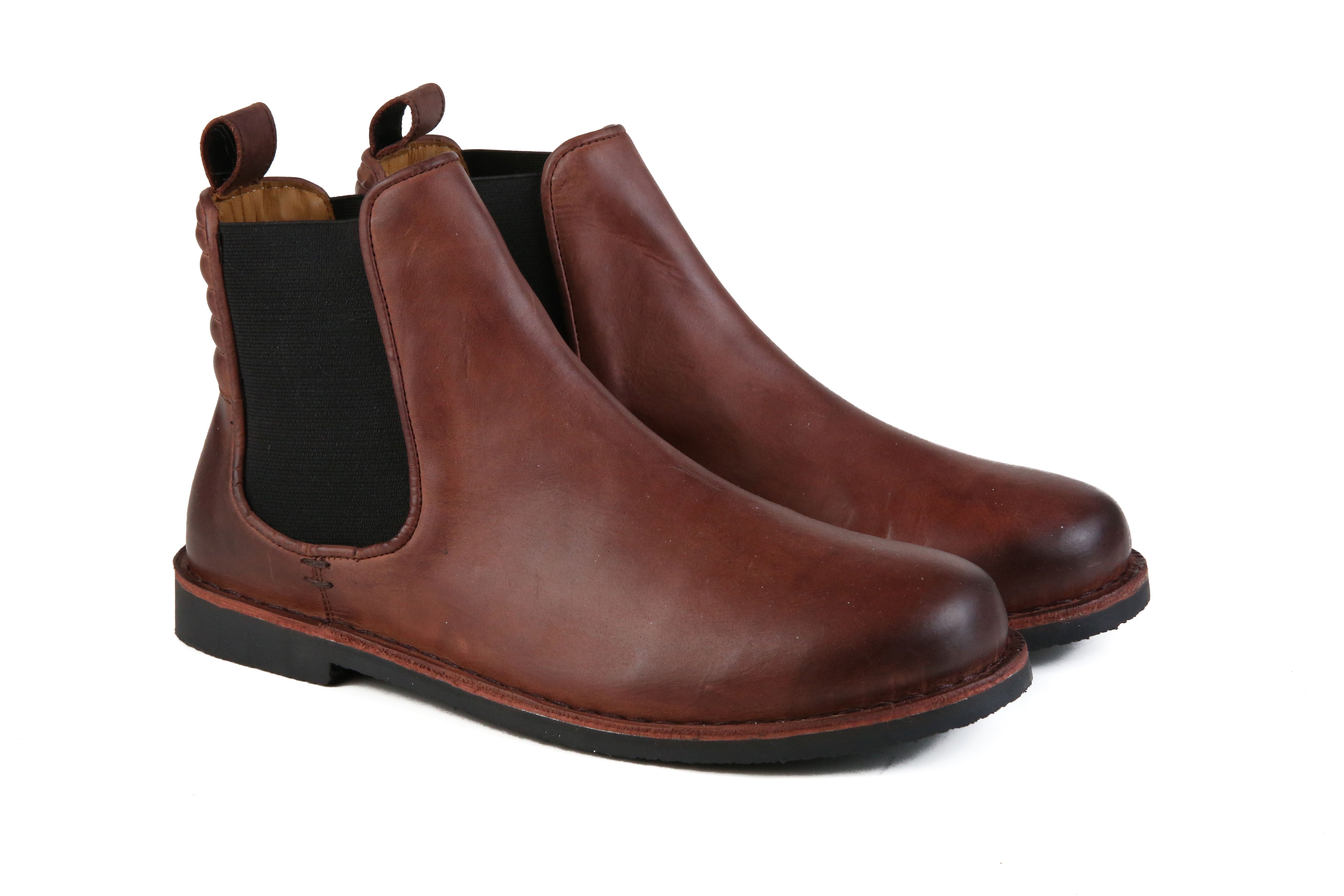 Chelsea Boot - The Gamble | Oxblood - Hound and Hammer Boots