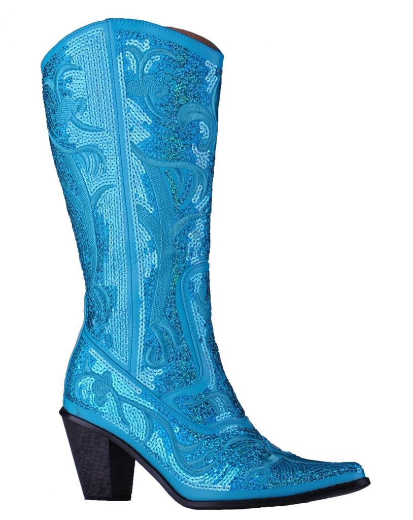 sparkle cowboy boots
