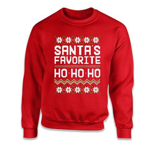 santa's ho sweater