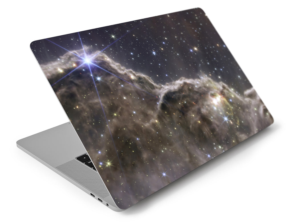 Cosmic Cliffs of Carina (MIRI and NIRCam Image) MacBook Skin