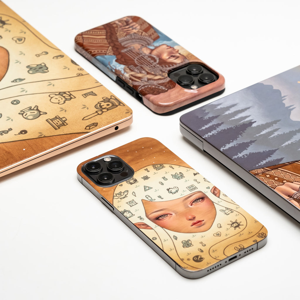 Audrey Kawasaki GelaSkins Cases and Skins