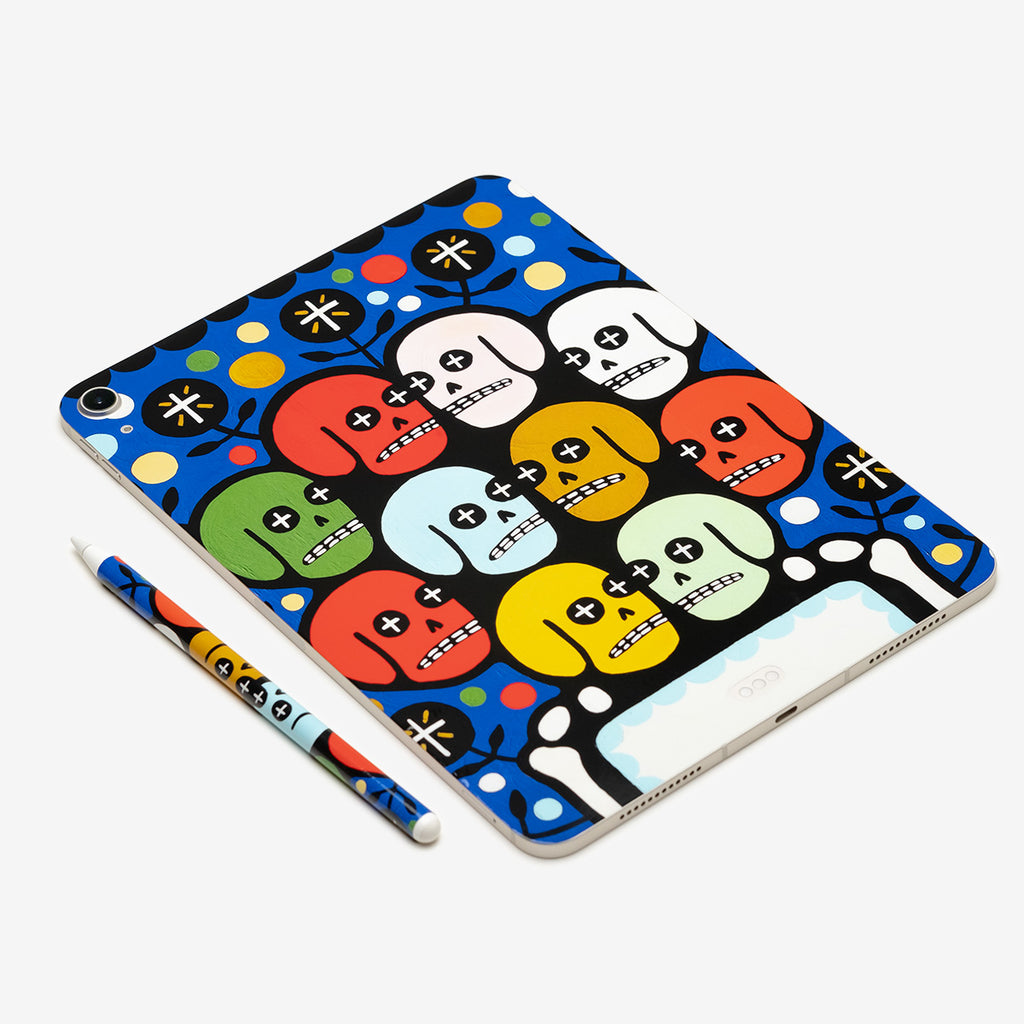 The Many Colors of Death iPad Skin 