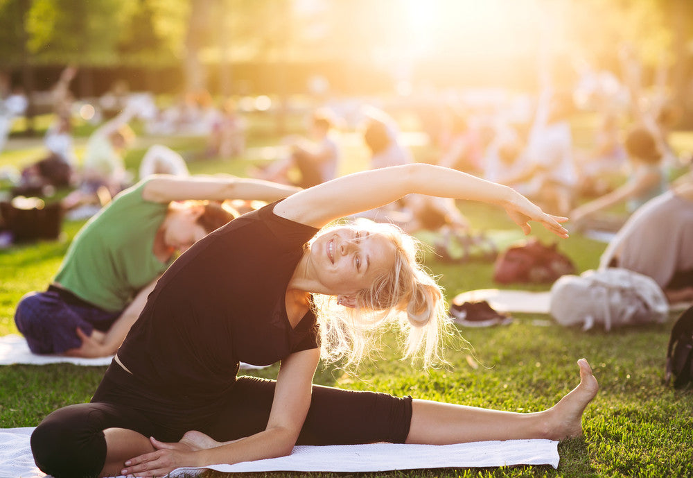 Yogis Are Saying Goodbye to the Studio and Hello to Outdoor Yoga. Here