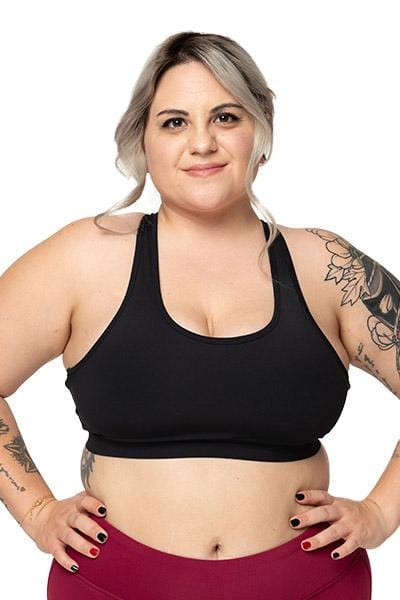 Malana Sports Bra in Black – Threads 4 Thought