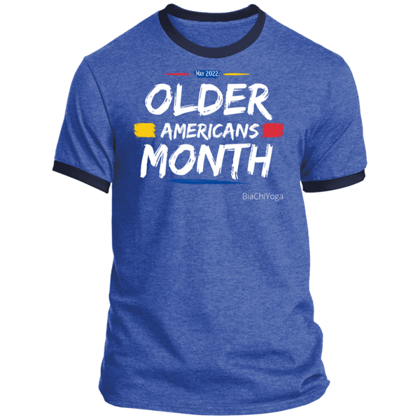 Older Americans Month Ringer Tee