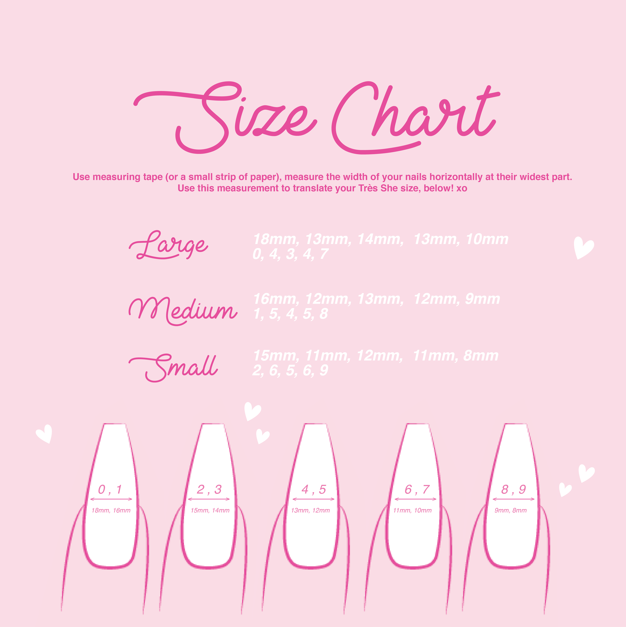 Fye Size Chart