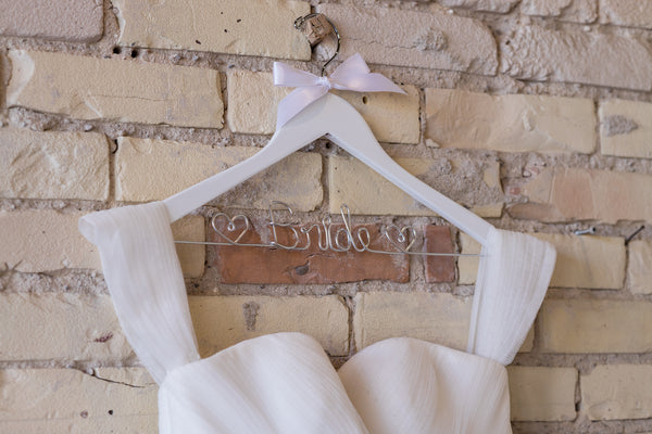 Bride hanger from Bride and Bow