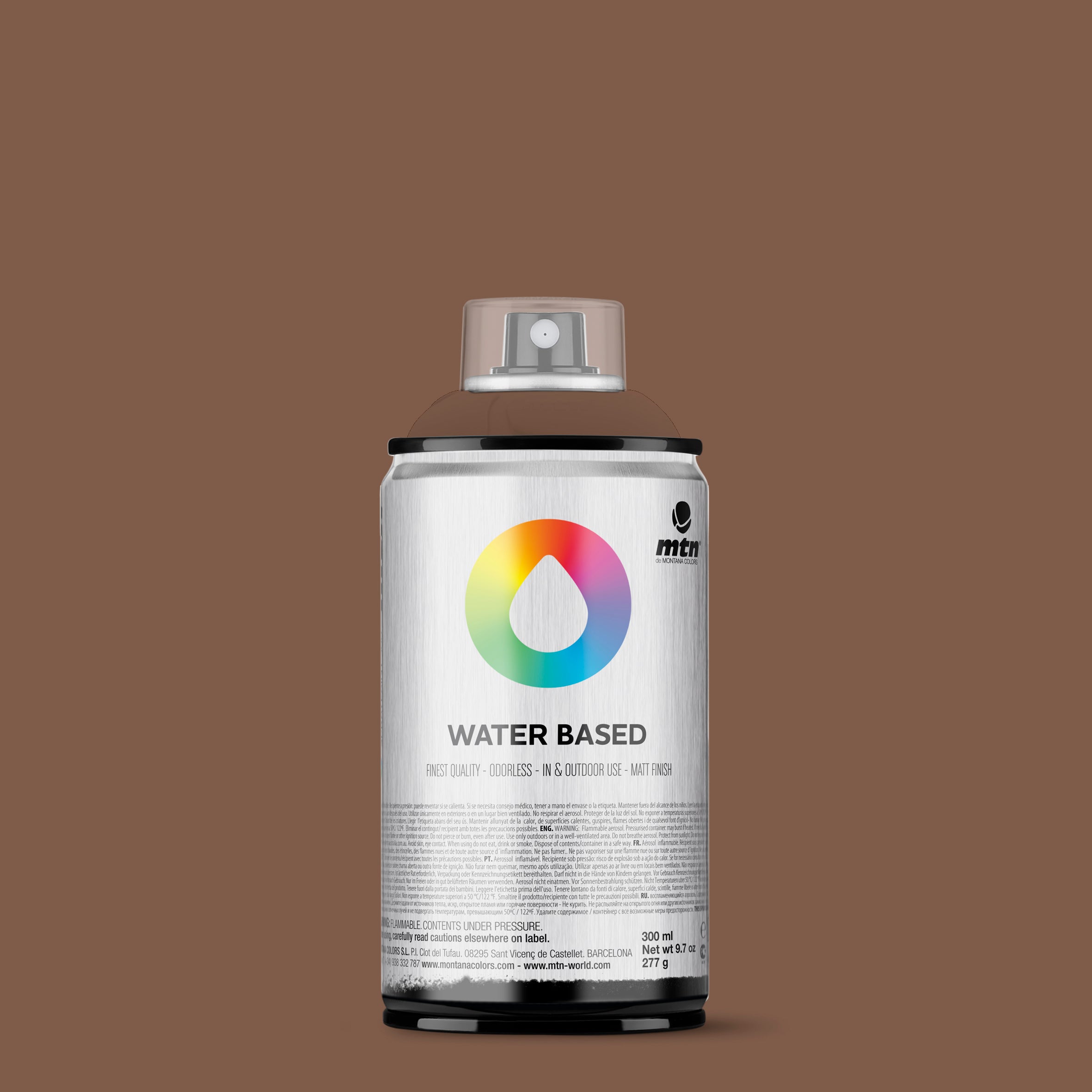 MTN Water Based 300 Spray Paint - WRV9011 - Carbon Black