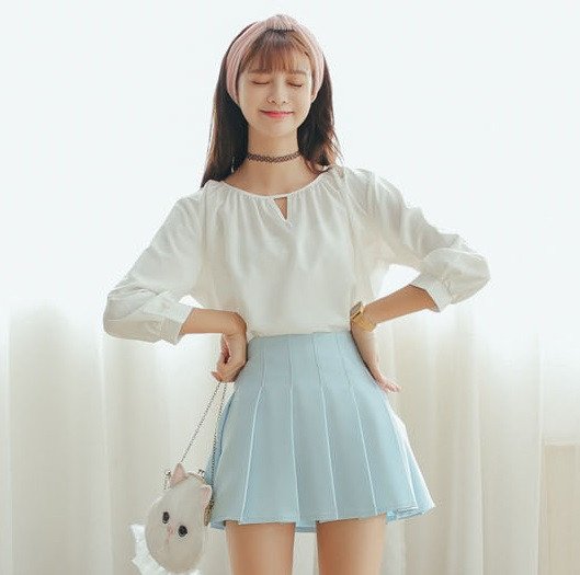 Korean Contemporary Style Skirt - Totemo Kawaii Shop