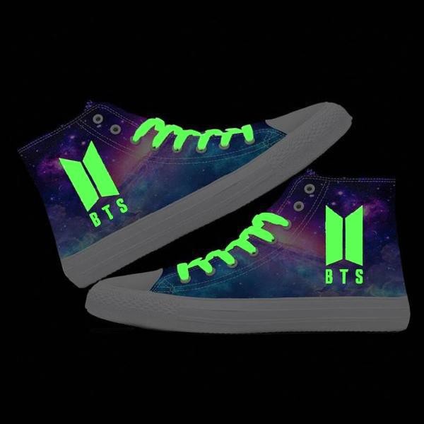 BTS CONVERSE (Glow in the Dark :)