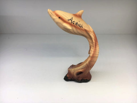 Wood Ornament Dolphin Achill