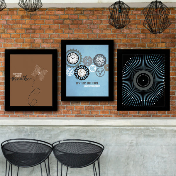 Just Breathe by the Foo Fighters - Song Lyric Wall Art Prints - Typographic Illustration Poster