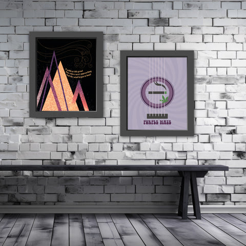 purple haze by jimi Hendrix song lyric art print poster classic rock music