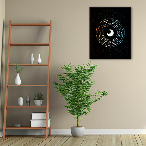 Eye in the Sky by the Alan Parsons Project - Lyric Inspired Wall Art Print