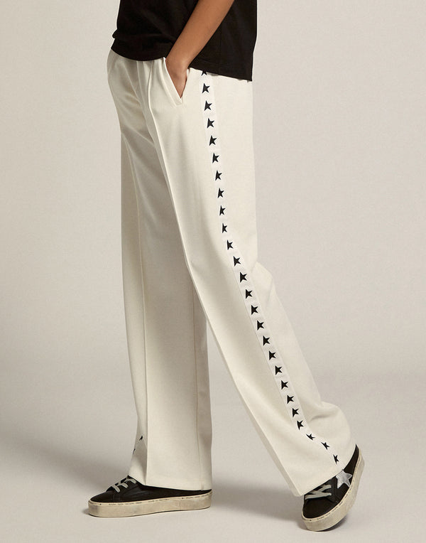 off white cotton pants womens