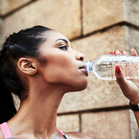 Stay hydrated to prevent dry skin