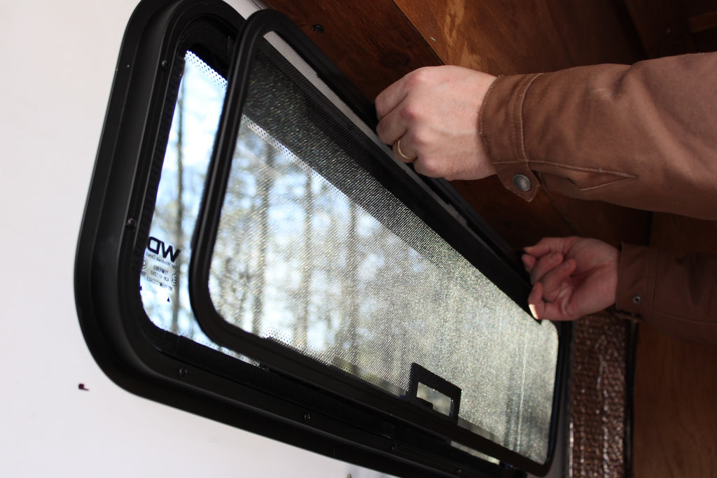 Installing a Camper van Bunk Window