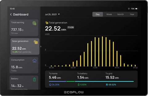 EcoFlow PowerInsight Home Energy Manager Solar Power Generation - Campervan HQ