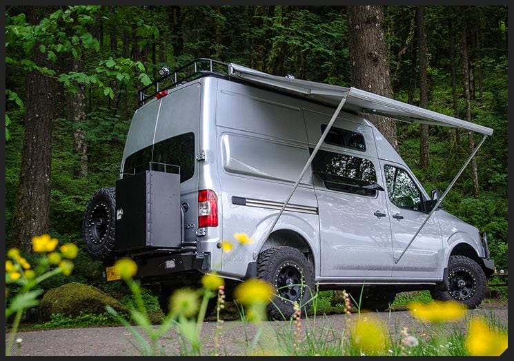 nissan nv2500 camper