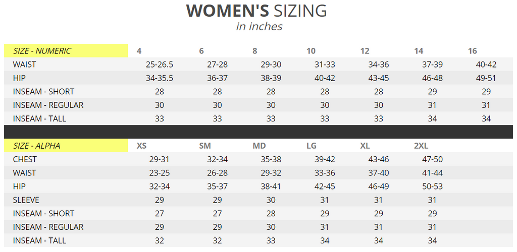 Klim Size Chart Morefreakinpower