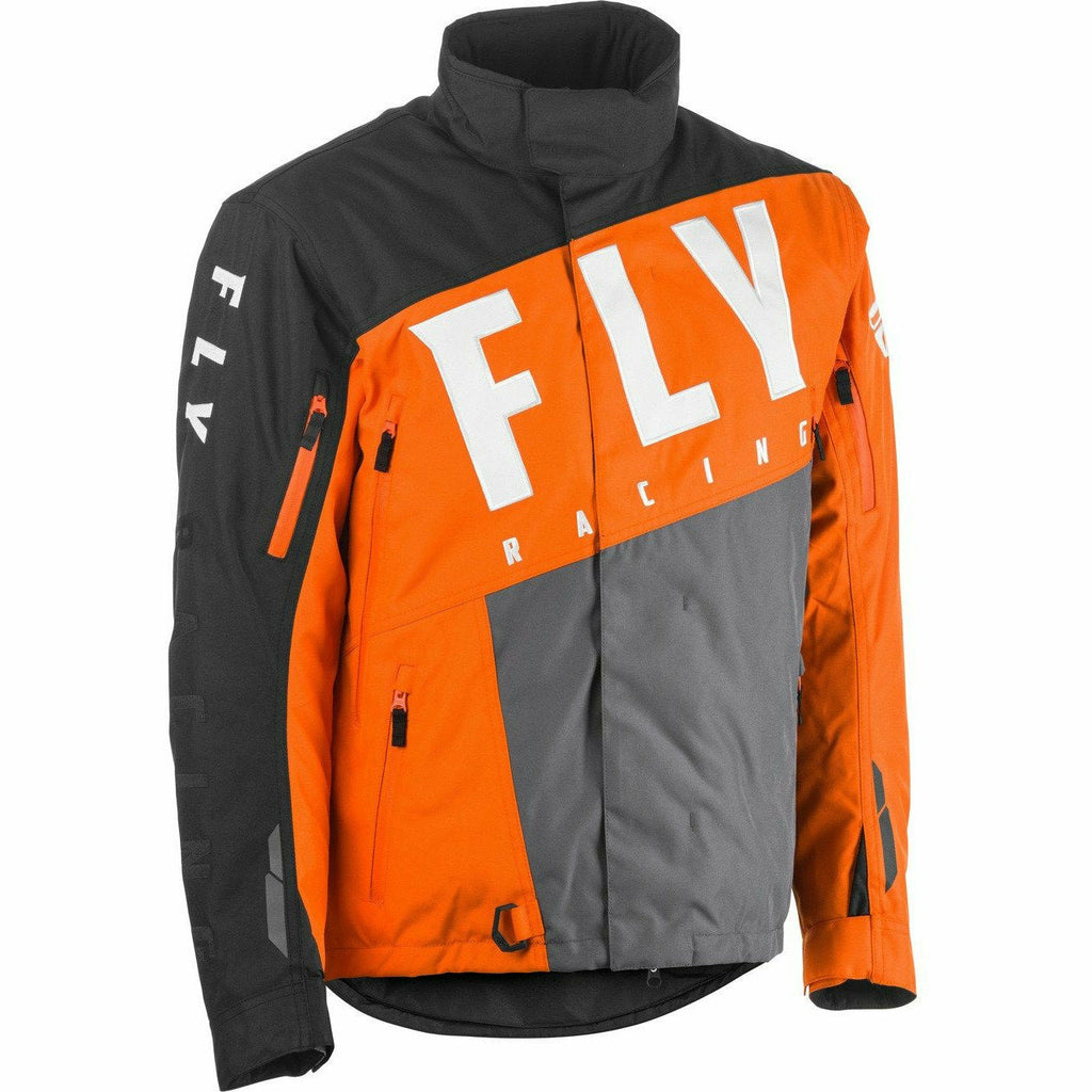 エバニュー Fly Racing 2020 Snow Adult Aurora Snowmobile Jacket Black S 