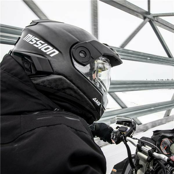 ckx mission ams full face helmet solid electric shield