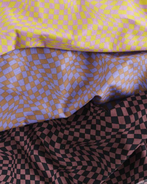 Reusable Cloth Set - Trippy Checkers