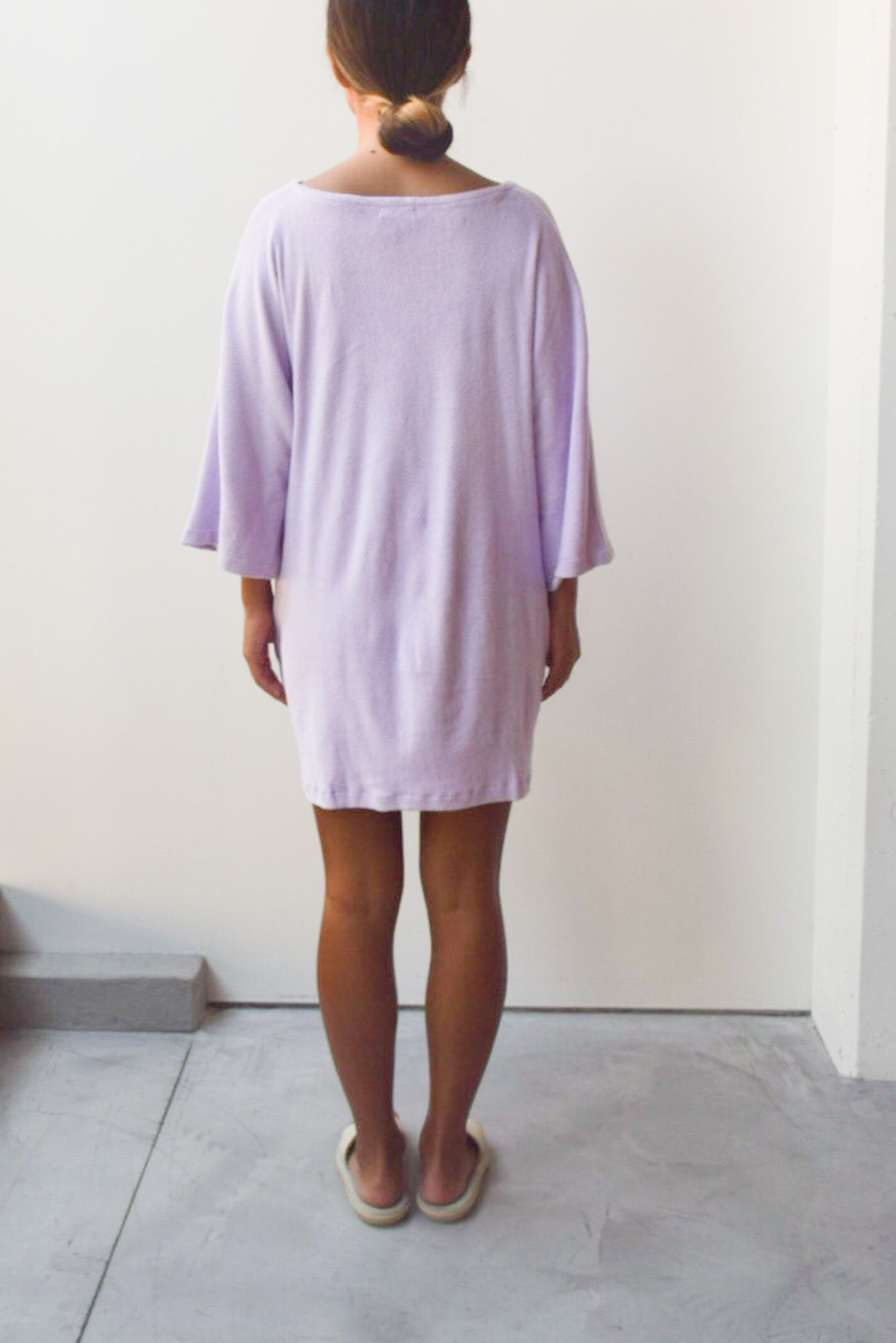 Terry Kimono Mini Dress