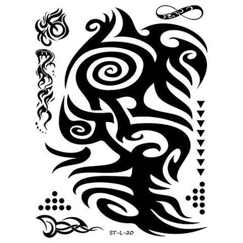 letter s tribal tattoo