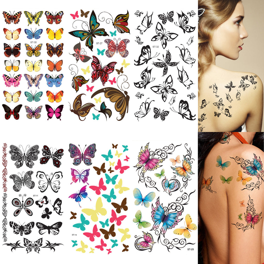 Temporary Tattoo Sheets  1 sheetpack  June Tailor