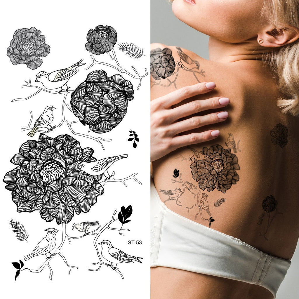 50 Hydrangea Tattoo Illustrations RoyaltyFree Vector Graphics  Clip Art   iStock