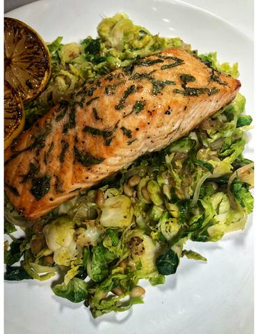 hormone balancing honey lemon salmon recipe