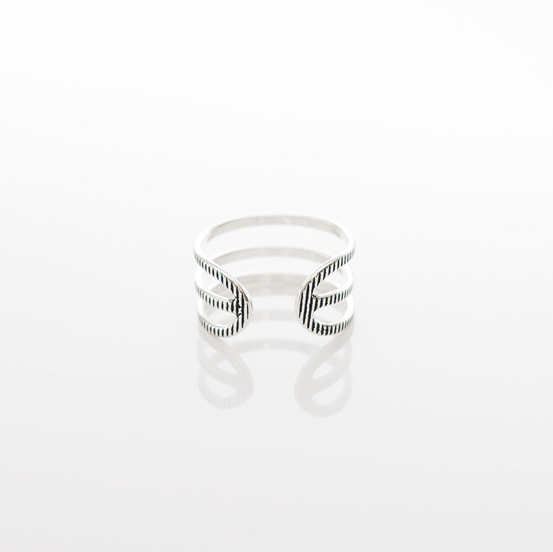 Triple Ring Sterling Silver