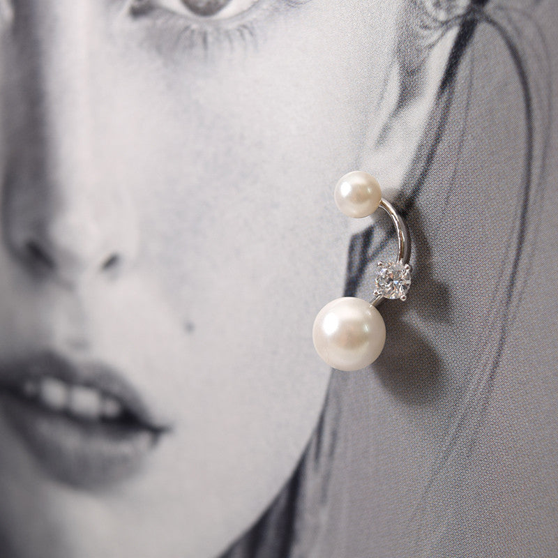 - Pearls and CZ Sterling Silver