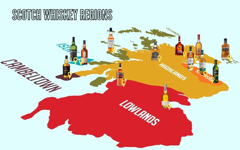 What Regions Are Famous For Producing Whiskey, And How Do Their Products Differ?