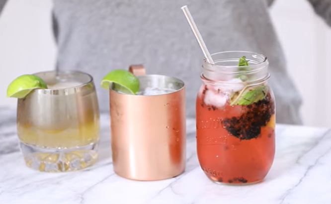 Grapefruit Smoked Salt London Mule-Gin Mule