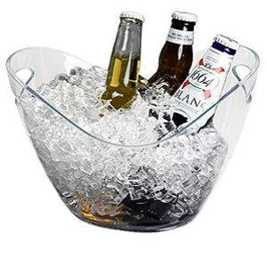 Custom Logo Large Silicone Icebucket Portable Cooling Icebucket Freezer  Beer Cooler Bar Wine Ice Storage with Lid - China Silicone Icebucket and  Cooling Icebucket price