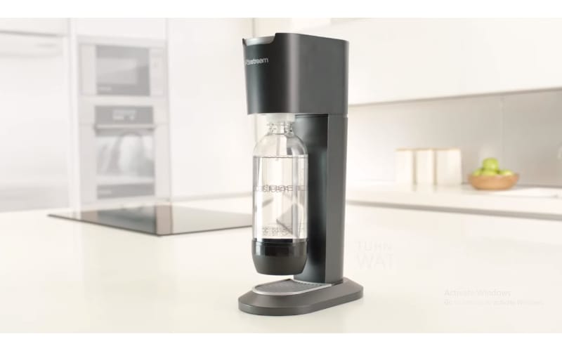 SodaStream Genesis on a sturdy surface