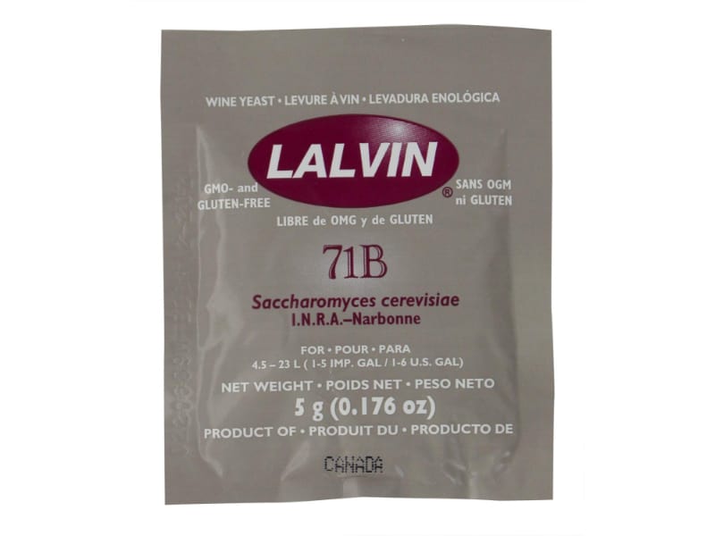  Lalvin 71B Wine Yeast