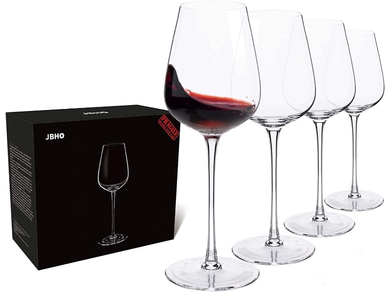 JBHO Bordeaux Wine Glasses