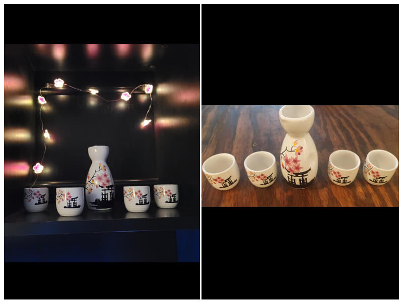 Old Craftsmen’s Porcelain Sake Set