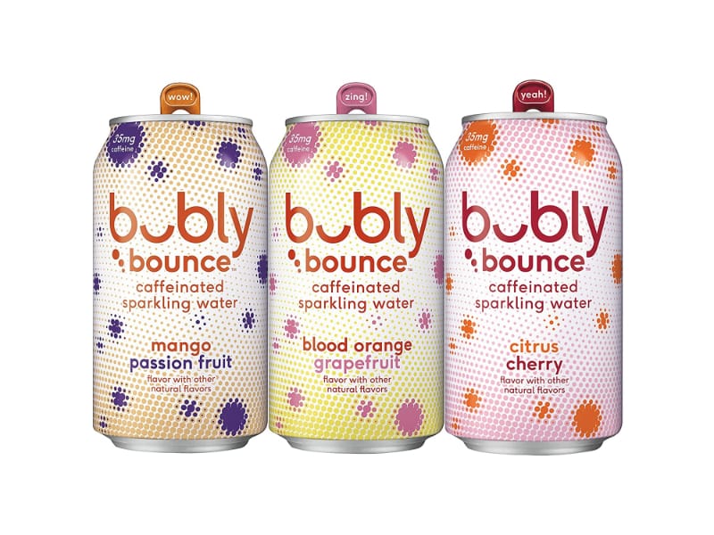 Bubly Bounce Caffeinated Sparkling Water 