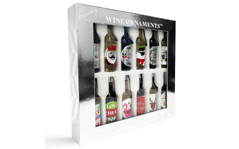 Mano’s Wine Ornaments 12 Nights of Christmas