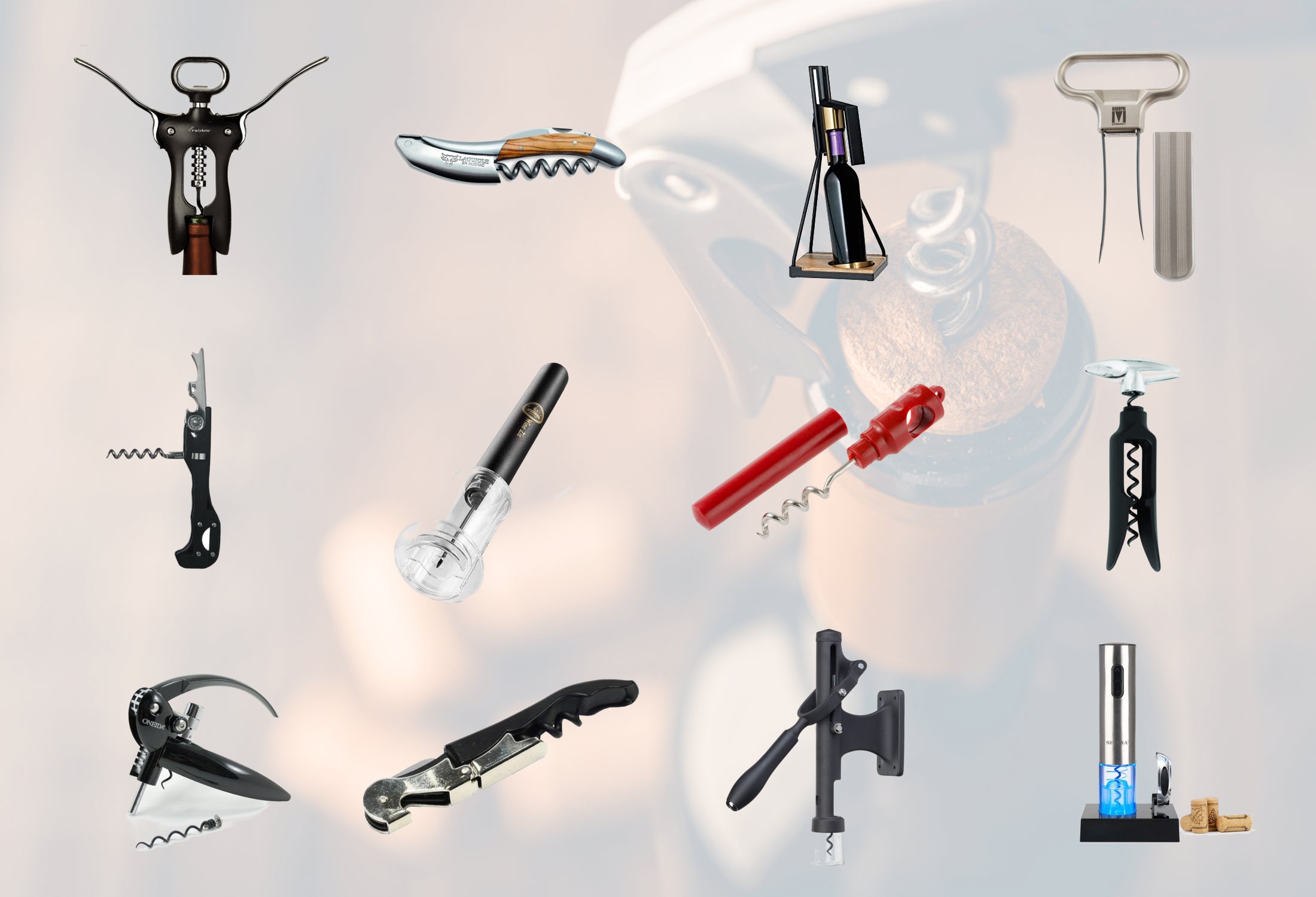 12 different types of corkscrews