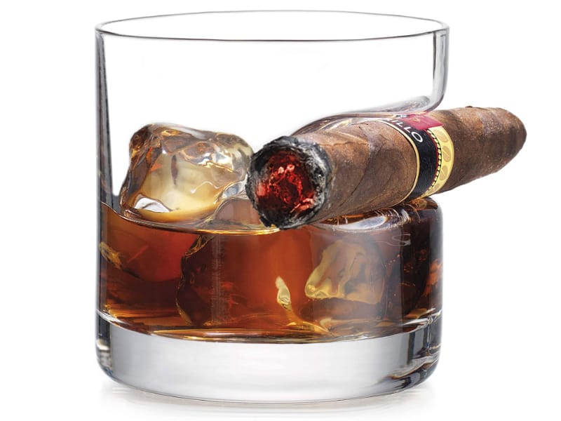 Godinger Cigar Whiskey Glass