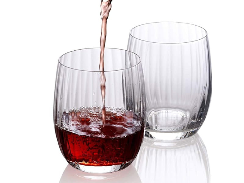 Bezrat Stemless Wine Glasses